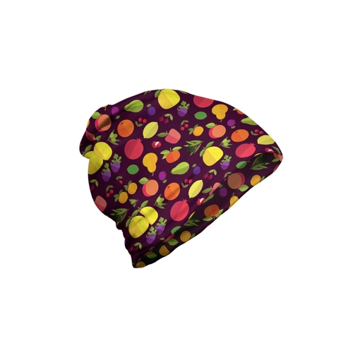 Bild von ABAKUHAUS Früchte Unisex Beanie – Ein Must-Have für jedes Outdoor-Abenteuer
