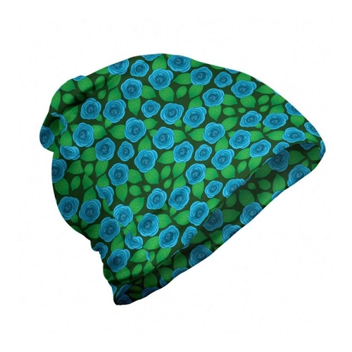Bild von Abakuhaus Unisex Beanie mit Blumen-Motiv