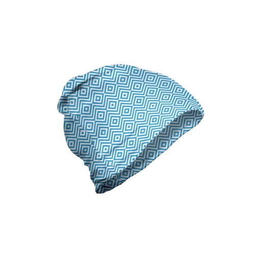 Bild von Abakuhaus Beanie Wandern im Freien – Abstrakt Retro Zigzag Rhombus Stil