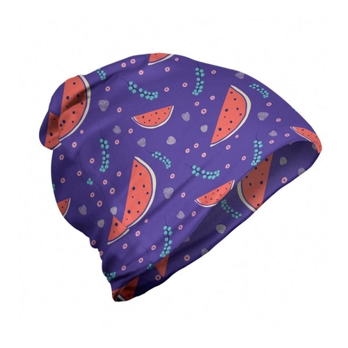 Bild von Abakuhaus Beanie – Wassermelone Design für Outdoor-Aktivitäten