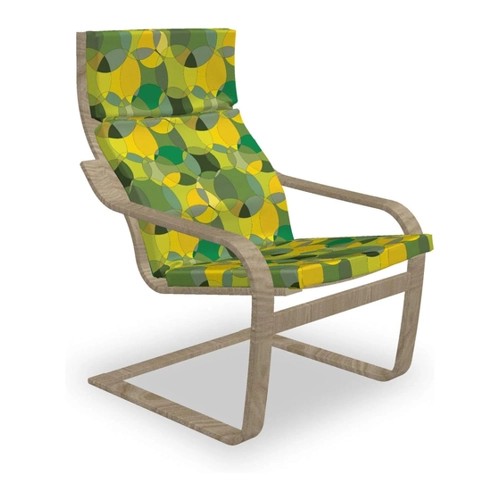 Bild von Abakuhaus Stuhlkissen - Geometrisches Design für Ihren Poäng Sessel