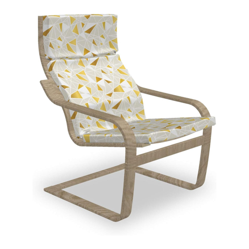 Bild von ABAKUHAUS Polygonal Poäng Sessel Polster – Stilvolles Kissen für Komfort und Design