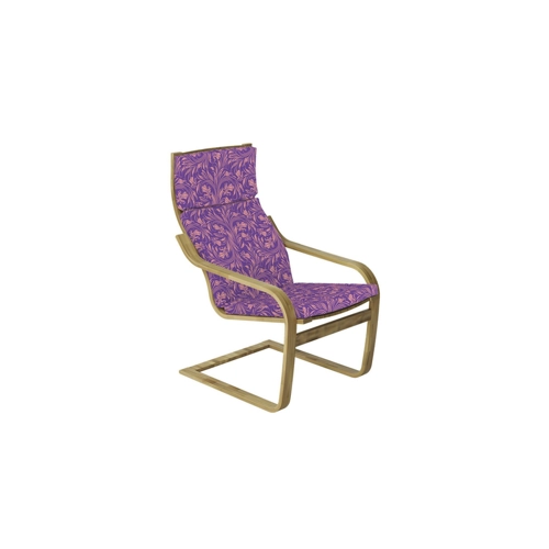 Bild von Abakuhaus Stuhlkissen Sitzkissen - Violet und Coral