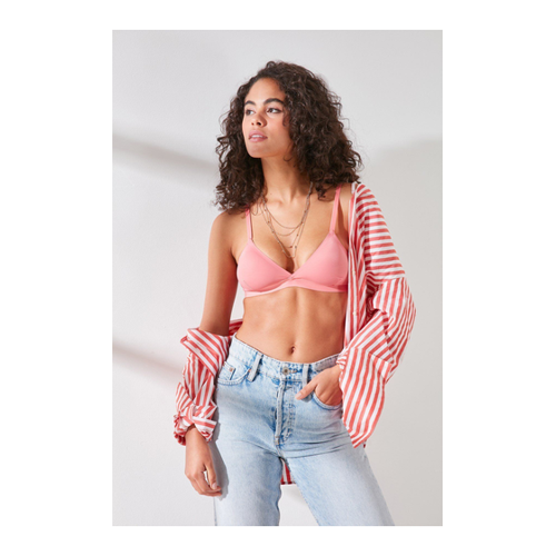 Bild von C&City C12809 Lasergeschnittener, Nicht Abfärbender Bh, Dusty Rose für Damen - M