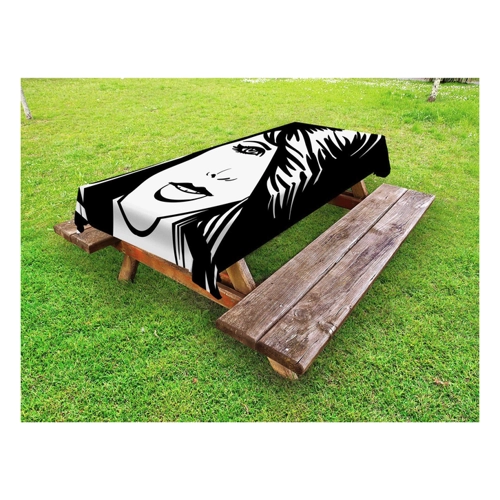 Bild von ABAKUHAUS Augenbraue Outdoor-Tischdecke