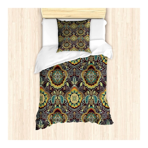 Bild von ABAUKUHAUS Jacobean Bettbezug Set – Stilvolle Eleganz für Ihr Schlafzimmer