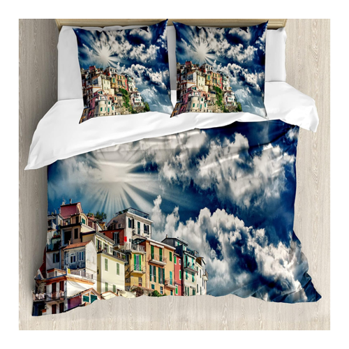 Bild von ABAKUHAUS Vernazza Bettbezug Set für Einzelbetten