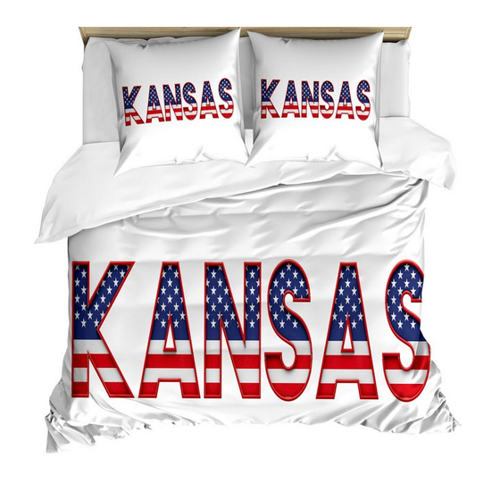 Bild von ABAKUHAUS Kansas Bettbezug Set für Einzelbetten