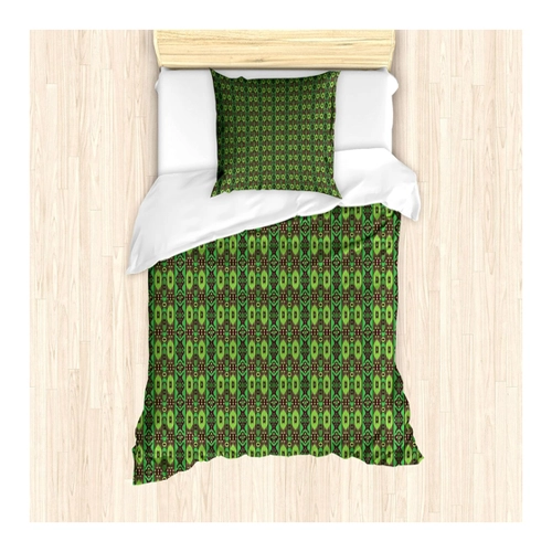 Bild von ABAKUHAUS Ikat Bettbezug Set – Traditionelle Folklore für Ihr Schlafzimmer