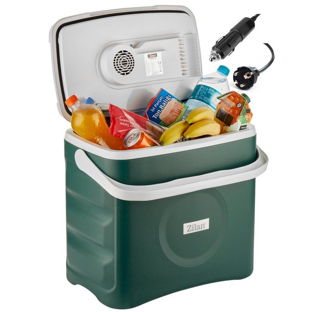 Bild von Zilan Thermobehälter ZLN-4759 Kühlbox, Kunststoff, (Einzeln), 33 Liter,Warmhaltefunktion,12V/230V Anschluss,10.0000 mAh Akku