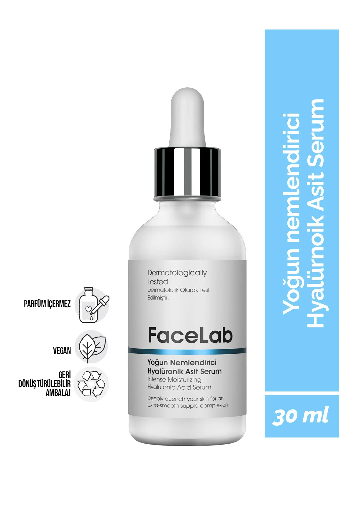 Bild von FaceLab Intensiv Feuchtigkeitsspendendes Hyaluronsäure-serum 30 Ml - One Size