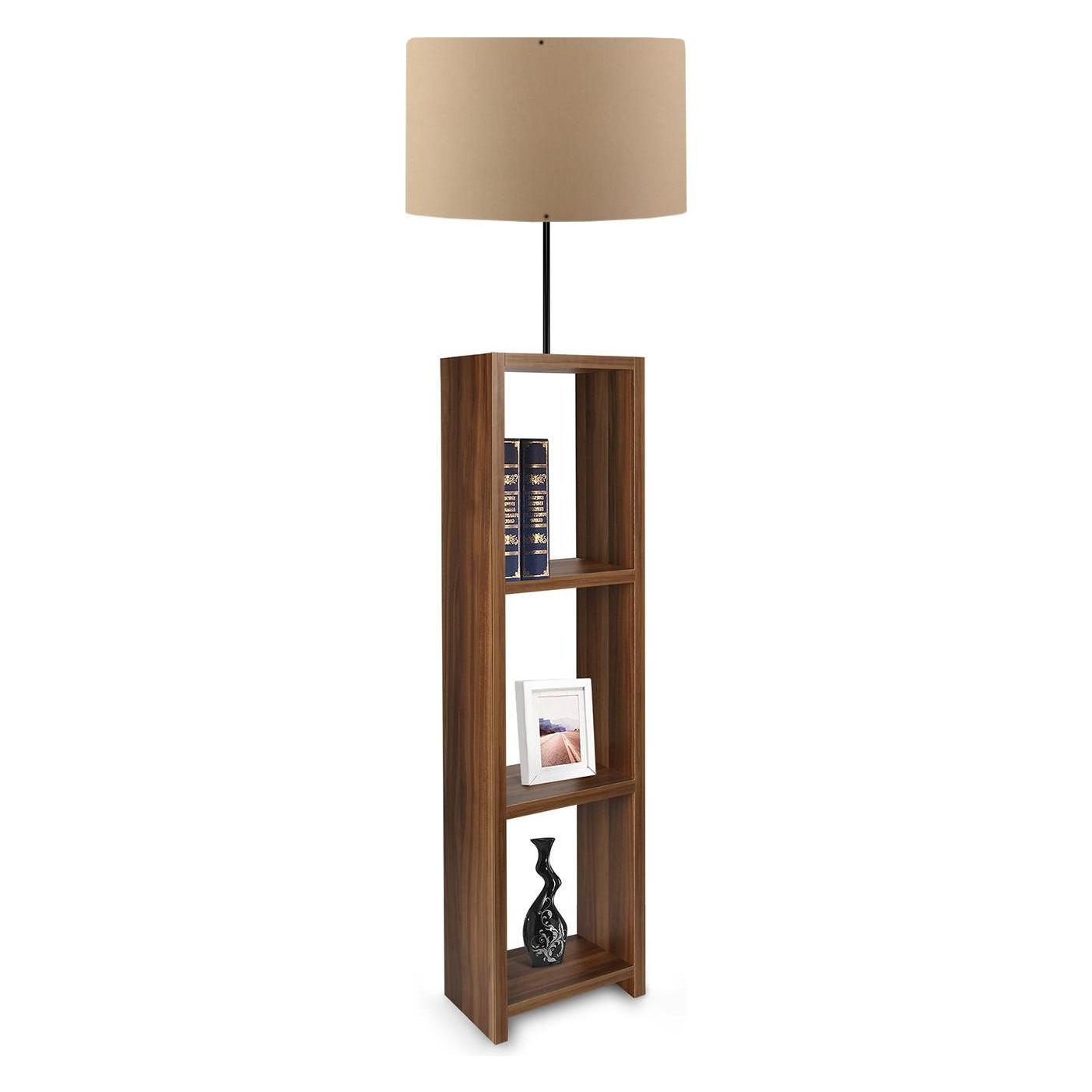 Bild von Opviq Stehlampe AYDAXL, Hellbraun, 21 x 38 cm, 100% PVC