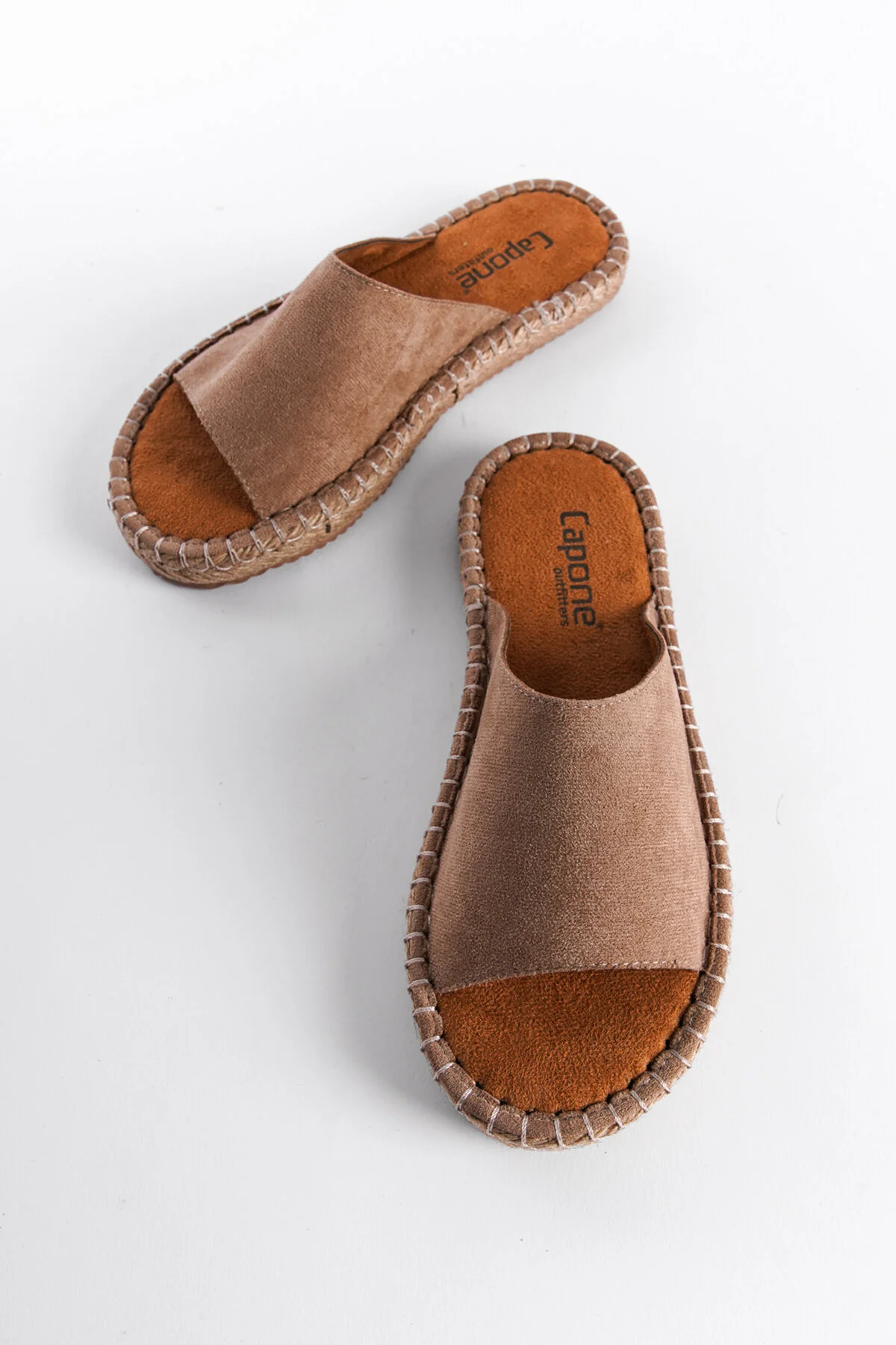 Bild von Capone Outfitters Espadrille-hausschuhe Mit Einzelnen Streifen für Damen - 40