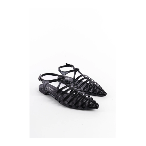 Bild von Capone Outfitters Ballerina Metallisch Flacher Absatz für Damen - 39 im Test