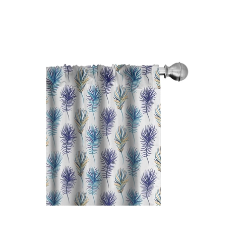 Bild von ABAKUHAUS Pfau Vorhänge - Ein stilvolles Wohnaccessoire
