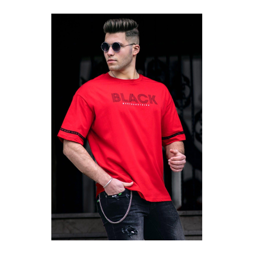 Bild von Madmext Rotes T-shirt für Herren