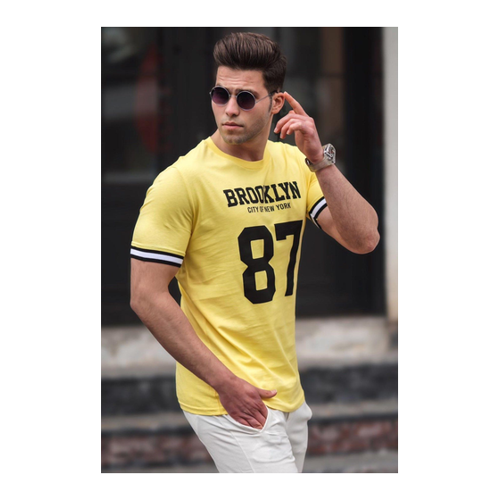 Bild von Madmext Gelbes T-Shirt für Herren - XL
