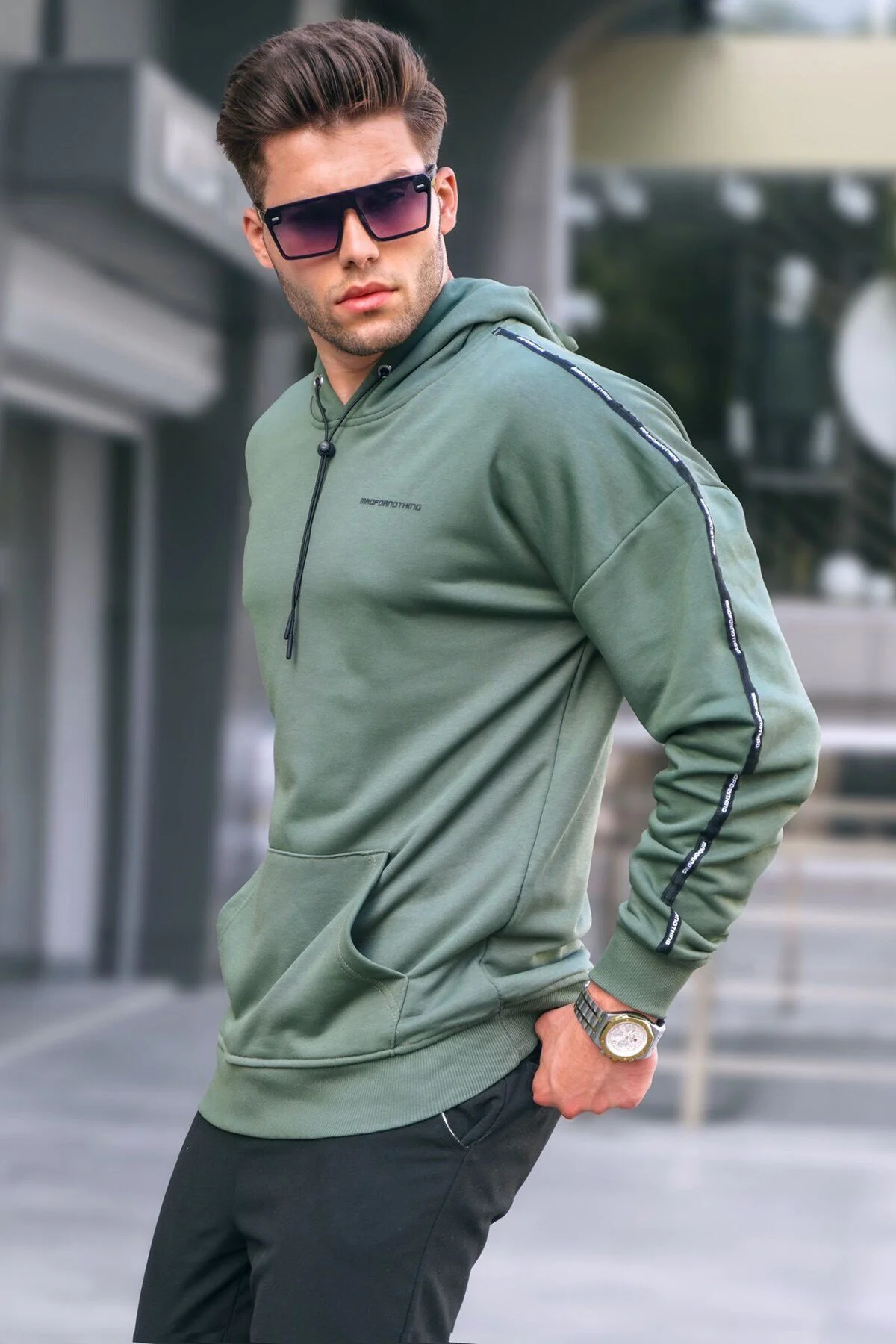 Bild von DİMİ Wintermantel DIMI Winterjacke, Herren Steppjacke (gefüttert)