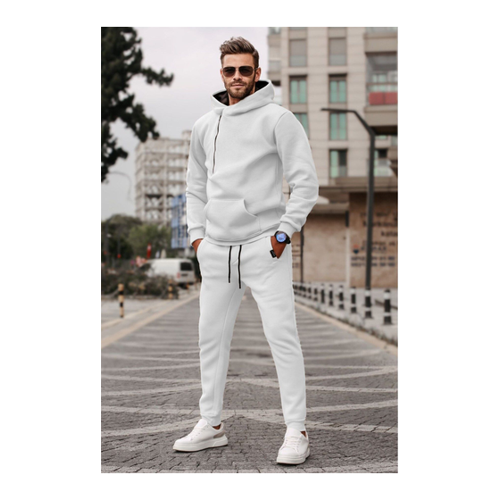 Bild von Madmext Weißes Trainingsanzug-set für Herren - XL
