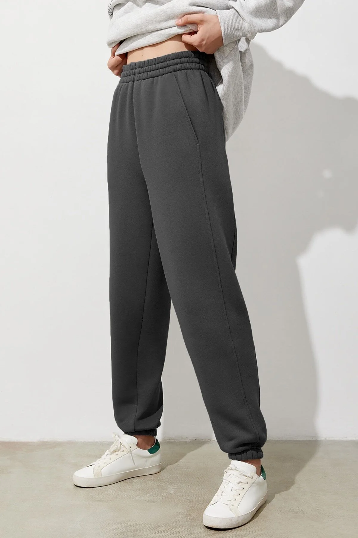 Bild von Madmext Geräucherte Jogginghose Mit Bequemer Passform, für Damen - L