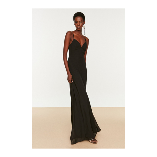 Bild von Elegantes Schwarzes Chiffon-Abendkleid von Trendyol