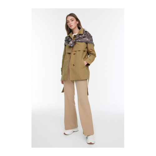 Bild von Trendyol Collection Beiger Trenchcoat mit Gürtel für Damen