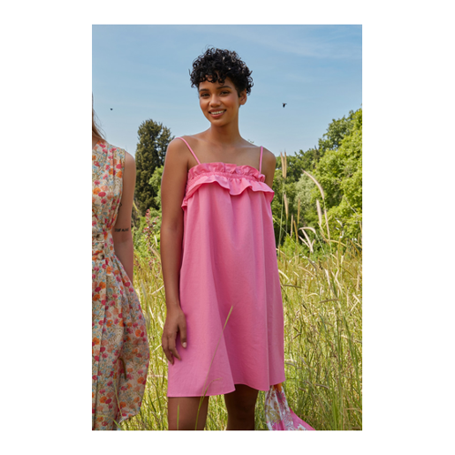 Bild von Trendyol Collection Rosa Gewebtes Trägerkleid für Damen - 34
