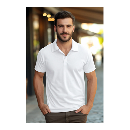 Bild von Schmal geschnittenes, gestreiftes Basic-T-Shirt für Herren