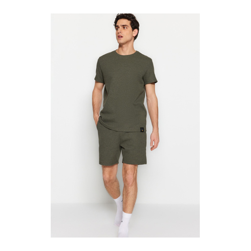 Bild von Trendyol Collection Khakifarbenes Pyjama-Set für Herren - 2XL