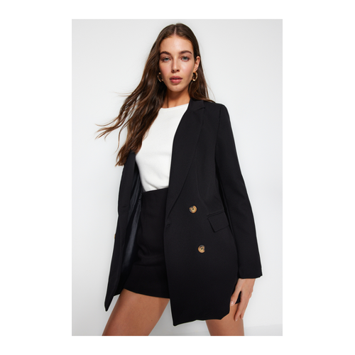 Bild von Modischer Trendyol Collection Schwarze Blazerjacke für Damen