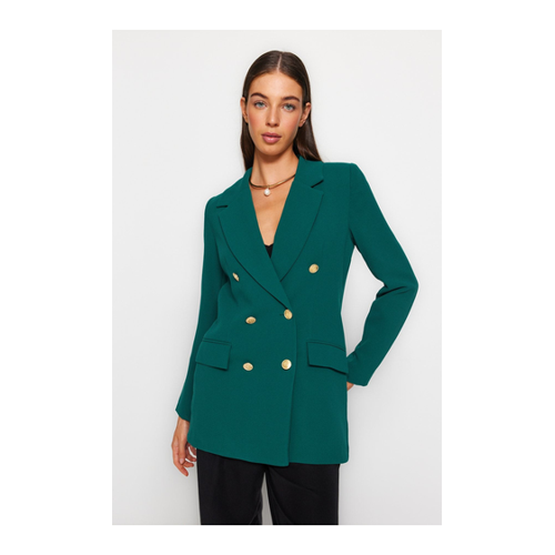 Bild von Trendyol Collection Smaragdgrüne Blazerjacke für Damen