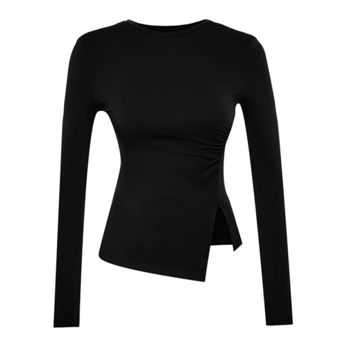 Bild von Trendyol Damen TWOAW24BZ00388 Bluse in Schwarz