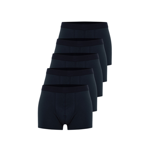Bild von Trendyol Collection 5er-Pack Dunkelblaue Basic-Boxershorts für Herren - 2XL