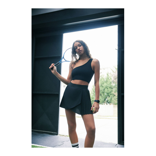 Bild von Trendyol Collection Hochwertige, Schwarze, Mikroplissierte Innenshorts für Damen