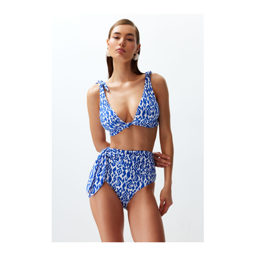 Bild von Trendyol Collection Ethnisch Gemusterte Hipster-Bikinihose für Damen