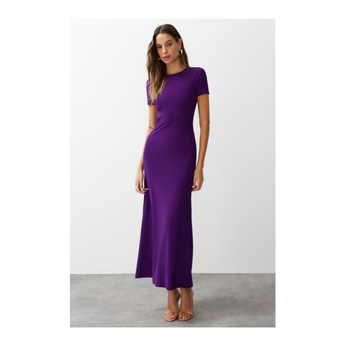 Bild von Trendyol Collection Lila Kurzarm Bodycone - Maximales Style-Potenzial für Damen