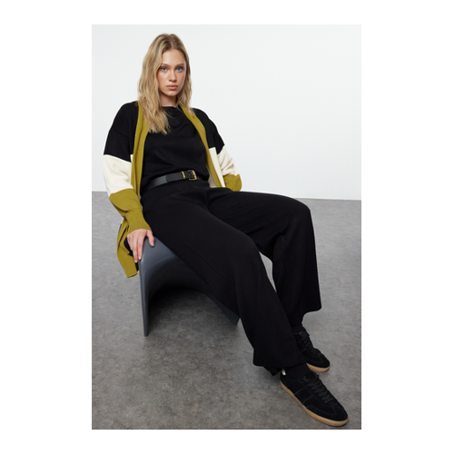 Bild von Trendyol Collection Set Aus Strickjacke, Pullover Und Hose In Schwarz - für Damen - L