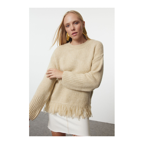 Bild von Trendyol Collection Weicher Strickpullover Mit Quastendetail für Damen