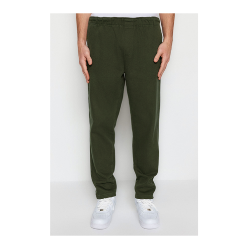 Bild von Trendyol Collection Khakifarbene Gabardine-Hose für Herren
