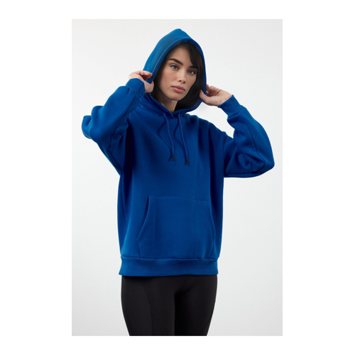 Bild von Trendyol Collection Fleece Oversize Kapuzenstrick Sweatshirt für Damen