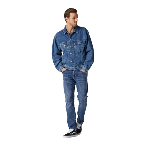Bild von Mavi Herren RYAN, dark blue denim, XL, Mavi Ryan 90er Indigoblaue Jeansjacke -80480 für Herren - XL