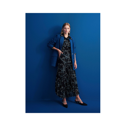 Bild von Elegantes LC Waikiki Langärmliges Chiffon-Hemdkleid für Damen