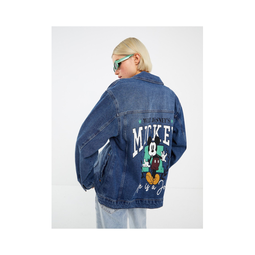 Bild von LC Waikiki Jeansjacke für Damen – Einfarbiger Basic-Style