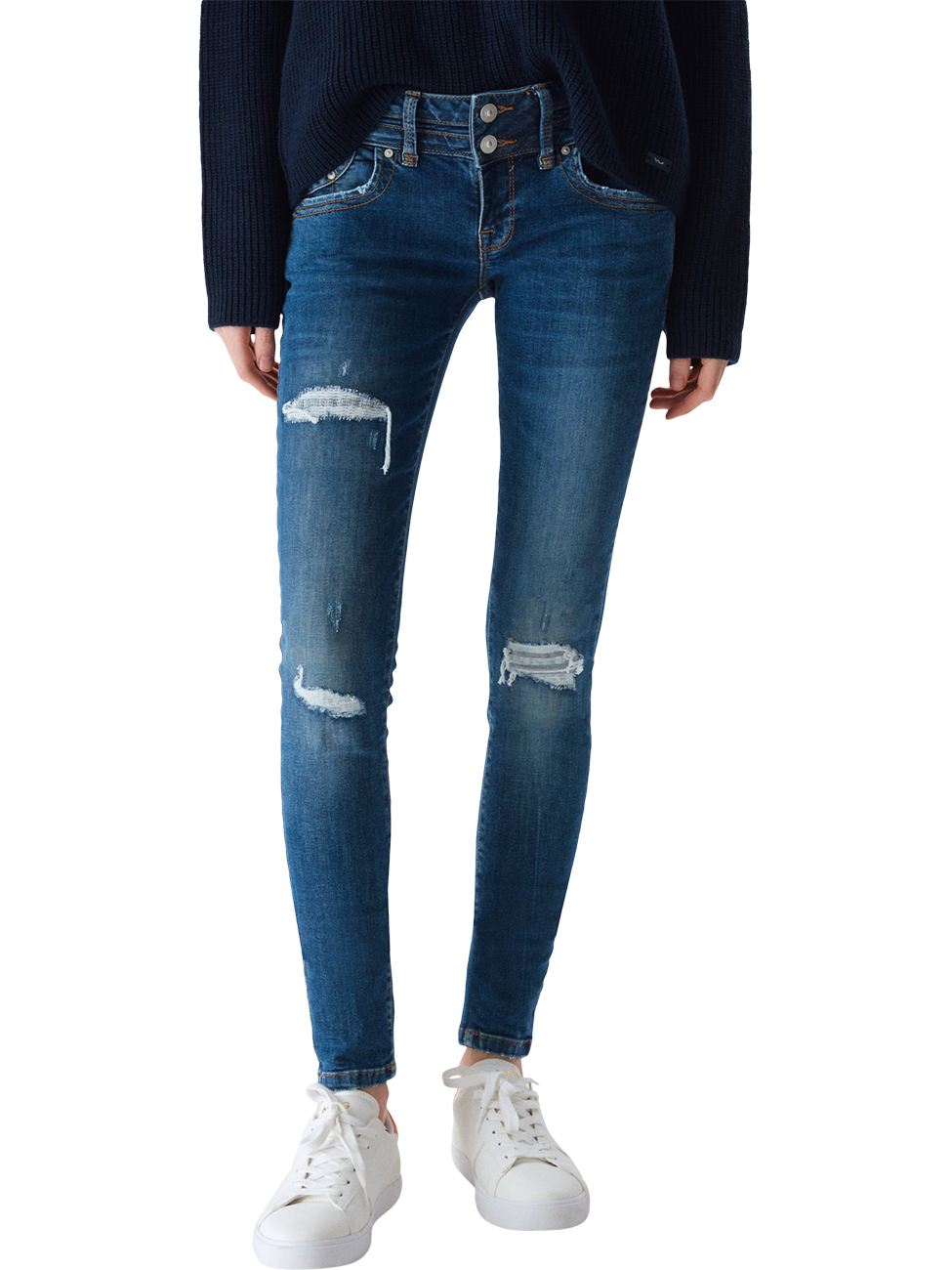 Bild von LTB Damen Jeans JULITA X Extra Skinny Fit - Blau - Mitena Wash