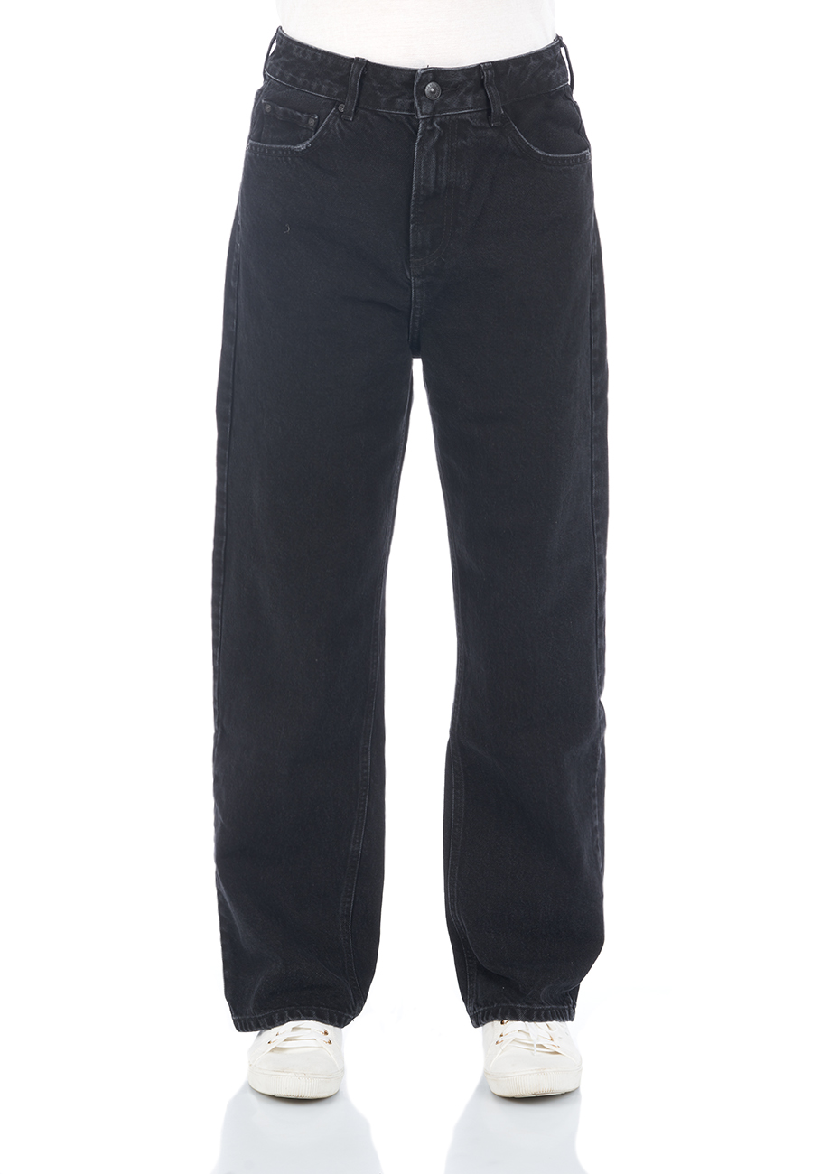 Bild von LTB Damen Jeans MYLA ZIP Relaxed Straight Fit - Schwarz - Lela Safe Wash