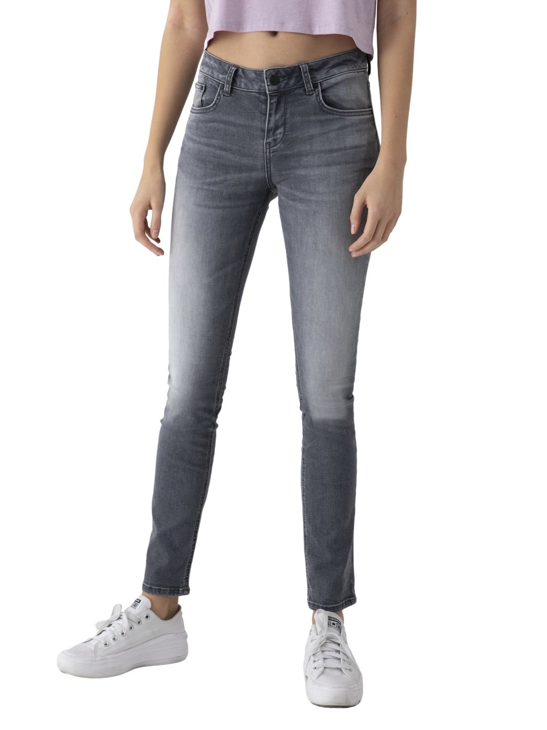 Bild von LTB Damen Jeans ASPEN Y Slim Fit - Grau - Grey Fall Undamaged Wash