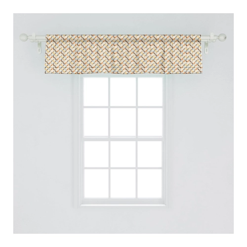 Bild von ABAKUHAUS Geometrischer Kreis Fenster Volant