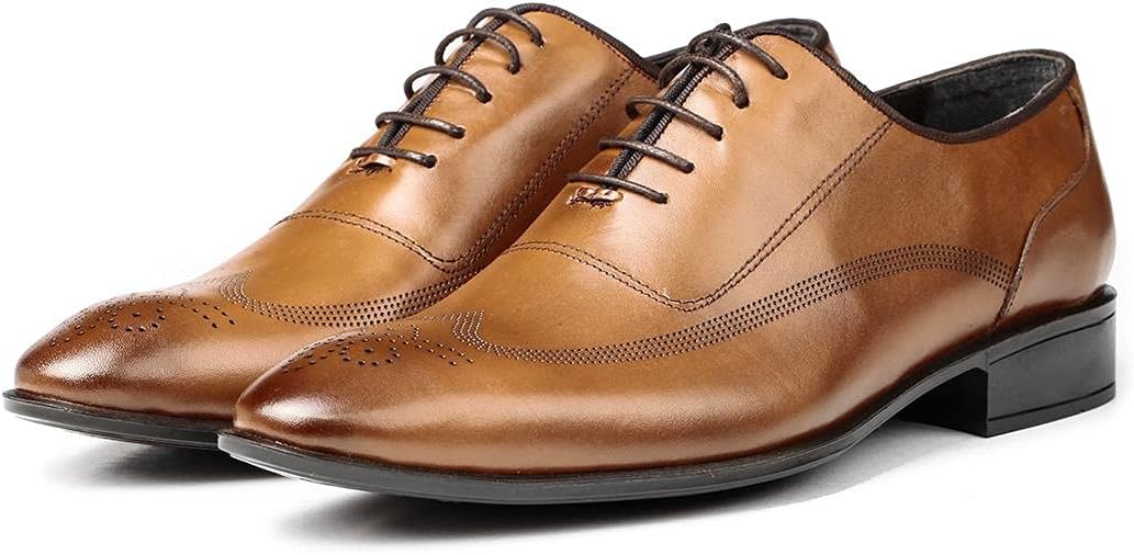 Bild von Ducavelli Stilvolle Oxford-schnürschuhe Aus Echtem Leder für Herren - 44