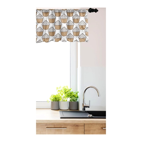 Bild von Abakuhaus Scheibengardine Vorhang Volant – Frucht-Kunst Design für Ihr Zuhause