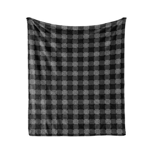 Bild von ABAKUHAUS Abstrakte Geometrie Weiche Kuscheldecke